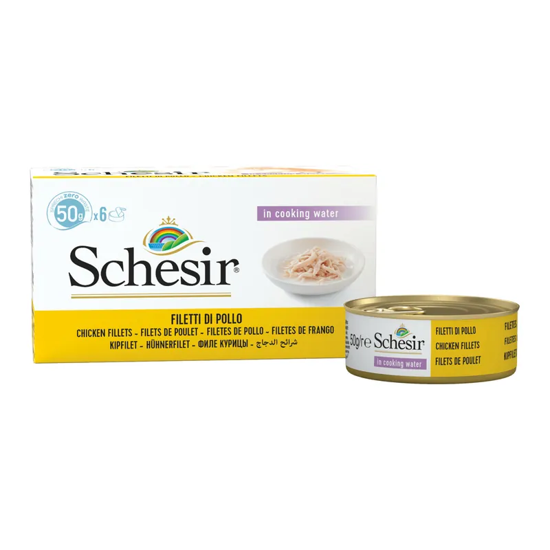 Schesir Multipack Huhn/Reis 6x50 g Sichere Zahlung